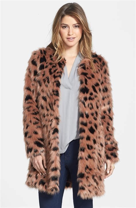 michael kors long blue faux fur coat womens|Michael Kors Women's Blue Coats & Jackets .